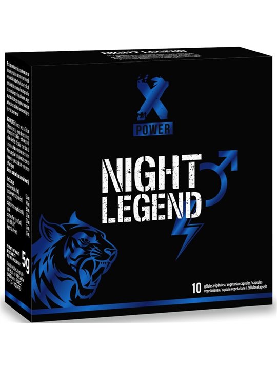 Xpower Night Legend - Libido Enhancement Supplement 10 Capsules