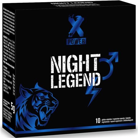 Xpower Night Legend - Integratore per Intensificare la Libido 10 Cp