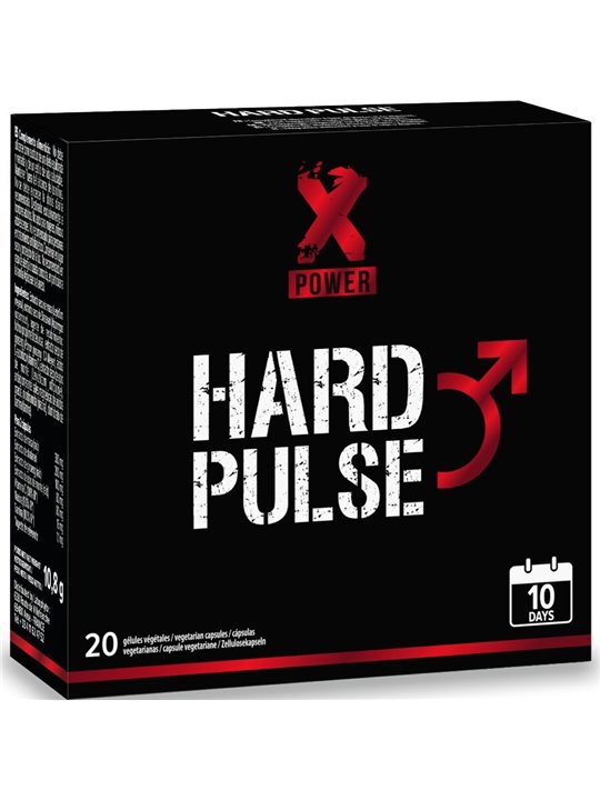 Xpower Hard Pulse - Male Libido Stimulation Supplement 20 Capsules