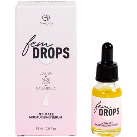 Secretplay Fem Drops - Siero Intimo Idratante e Nutriente 15 ML