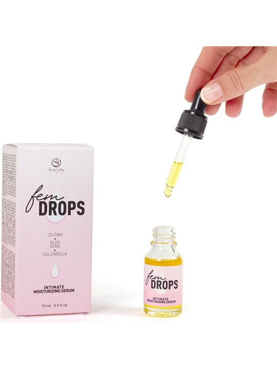 Secretplay Fem Drops - Siero Intimo Idratante e Nutriente 15 ML