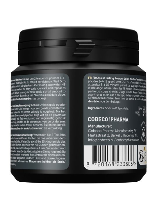 Cobeco Fist Assist Powder Lube - Powder Lubricant 135 g