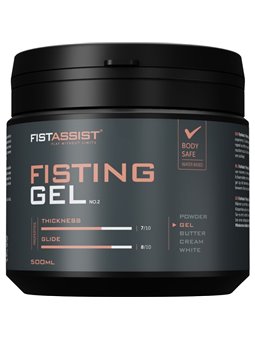 Cobeco Fist Assist - Extra Thick Water-Based Gel for Fisting 500 ml