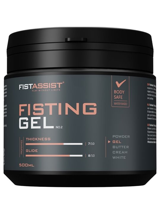 Cobeco Fist Assist - Extra Thick Water-Based Gel for Fisting 500 ml