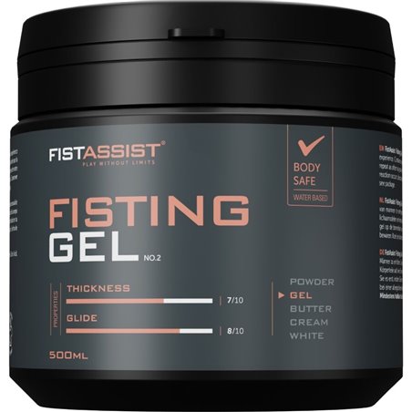 Cobeco Fist Assist - Gel Extra Denso a Base d'Acqua per Fisting 500 ML