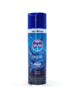 Skins Aqua - Lubrificante a Base d'Acqua Inodore e Trasparente 130 ML