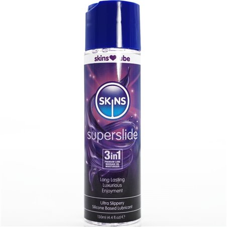 Skins Superslide - Lubrificante Intimo a Base di Silicone 130 ML