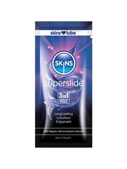 Skins Superslide - Lubrificante Intimo a Base di Silicone 5 ML