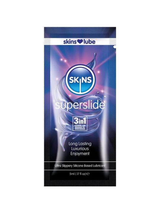 Skins Superslide - Silicone-Based Intimate Lubricant 5 ML