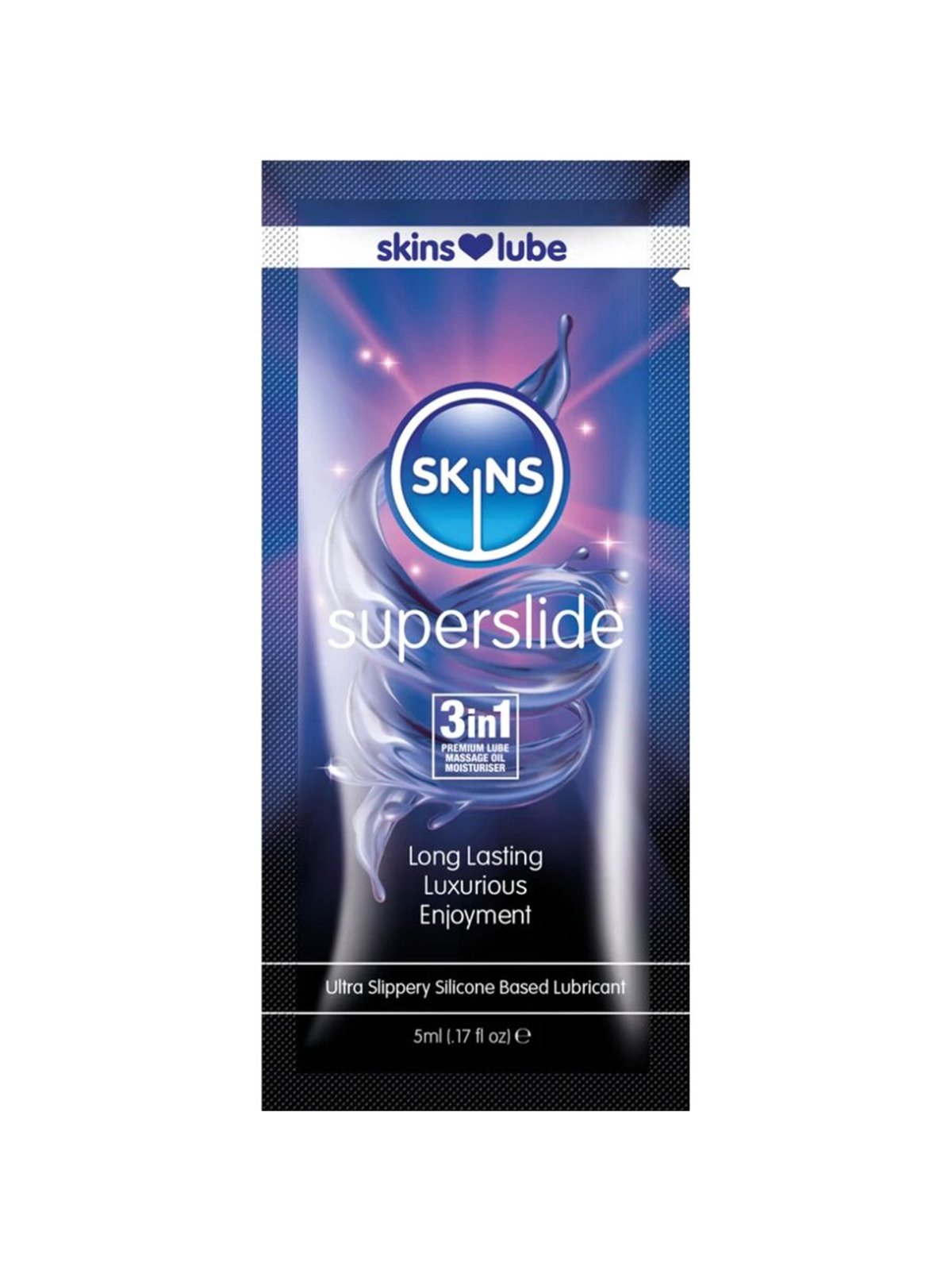 Skins Superslide - Silicone-Based Intimate Lubricant 5 ML