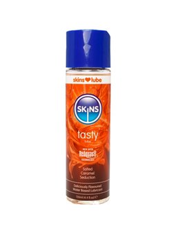 Skins Tasty - Lubrificante Intimo Aroma Caramello Salato 130 ML