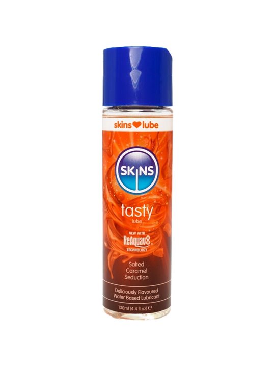 Skins Tasty - Lubrificante Intimo Aroma Caramello Salato 130 ML
