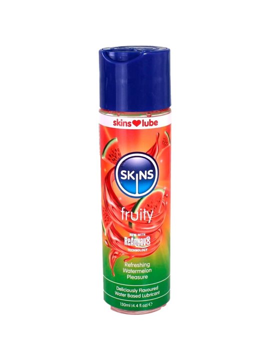 Skins Fruity - Water-Based Lubricant with Watermelon Flavor 130 ML