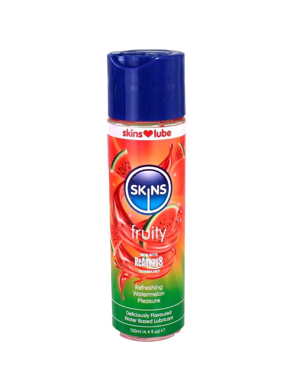 Skins Fruity - Water-Based Lubricant with Watermelon Flavor 130 ML