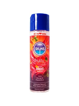Skins Fruity - Lubrificante a Base d'Acqua Mango e Passionfruit 130 ML