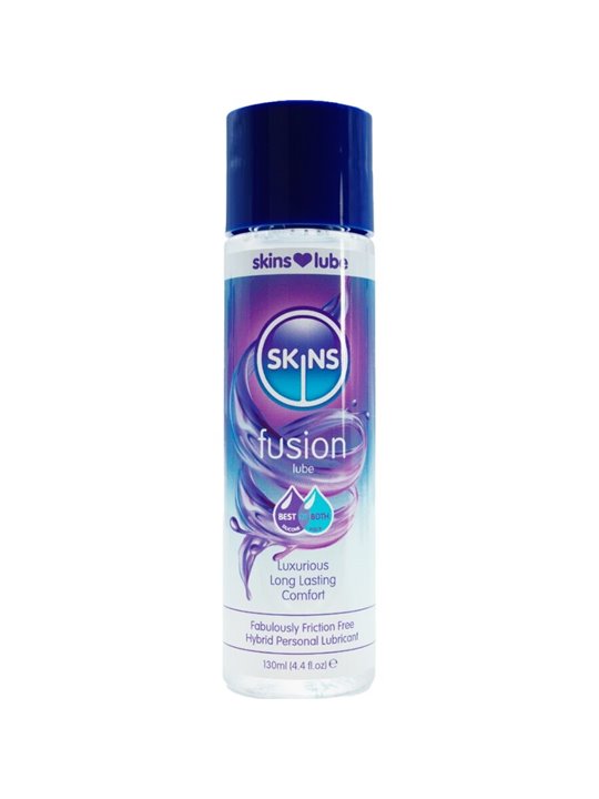 Skins Fusion - Lubrificante Ibrido a Base di Acqua e Silicone 130 ML