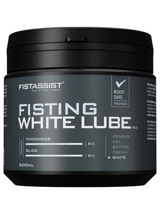 Cobeco Fist Assist - Extra Thick White Cream for Fisting 500 ML