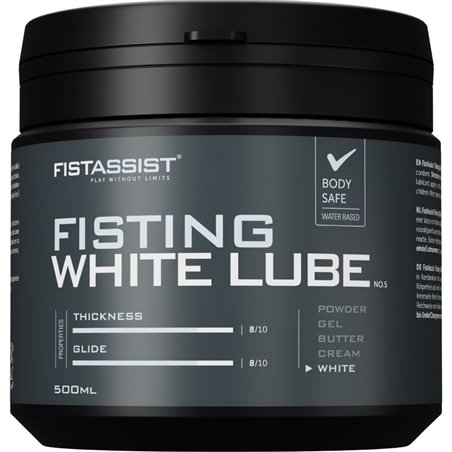 Cobeco Fist Assist - Extra Thick White Cream for Fisting 500 ML