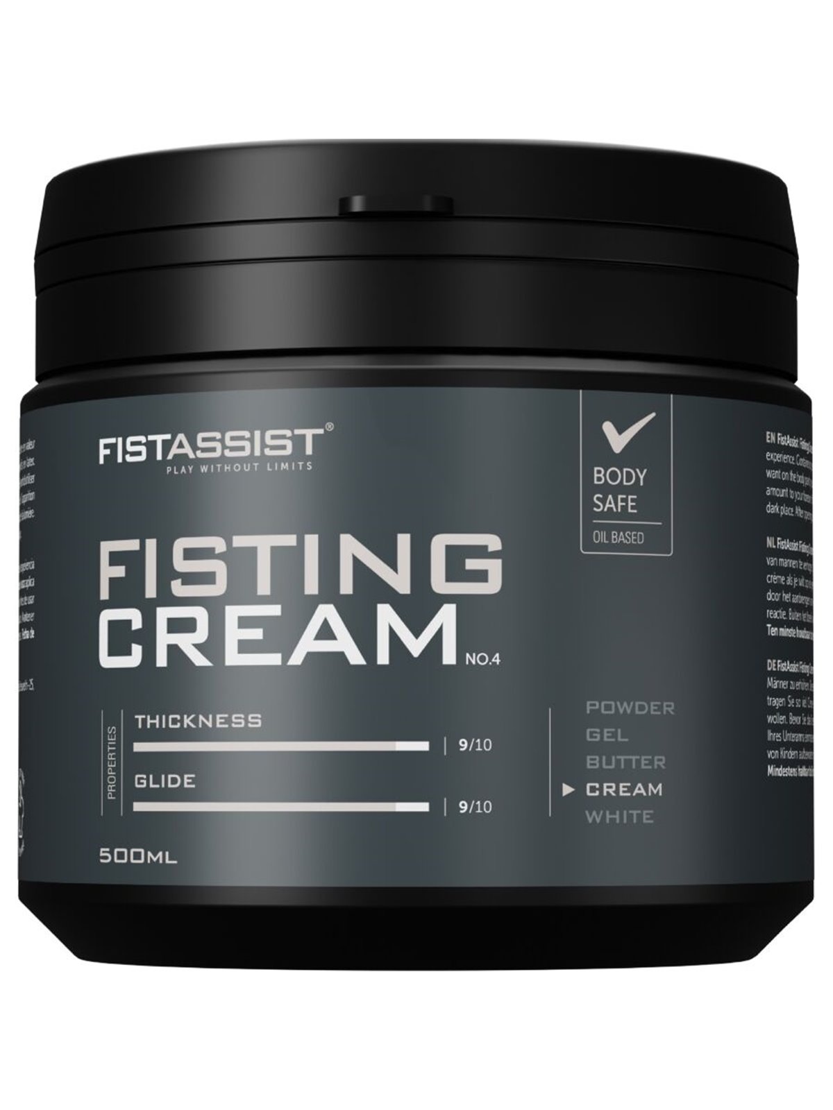Cobeco Fist Assist - Crema Lubrificante per Fisting 500 ML
