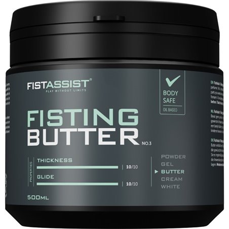 Cobeco Fist Assist Butter - Burro Lubrificante per Fisting 500 ML