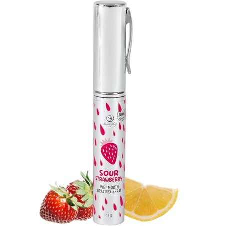 Secretplay Oral Sex - Strawberry Flavored Refreshing Spray for Oral Sex