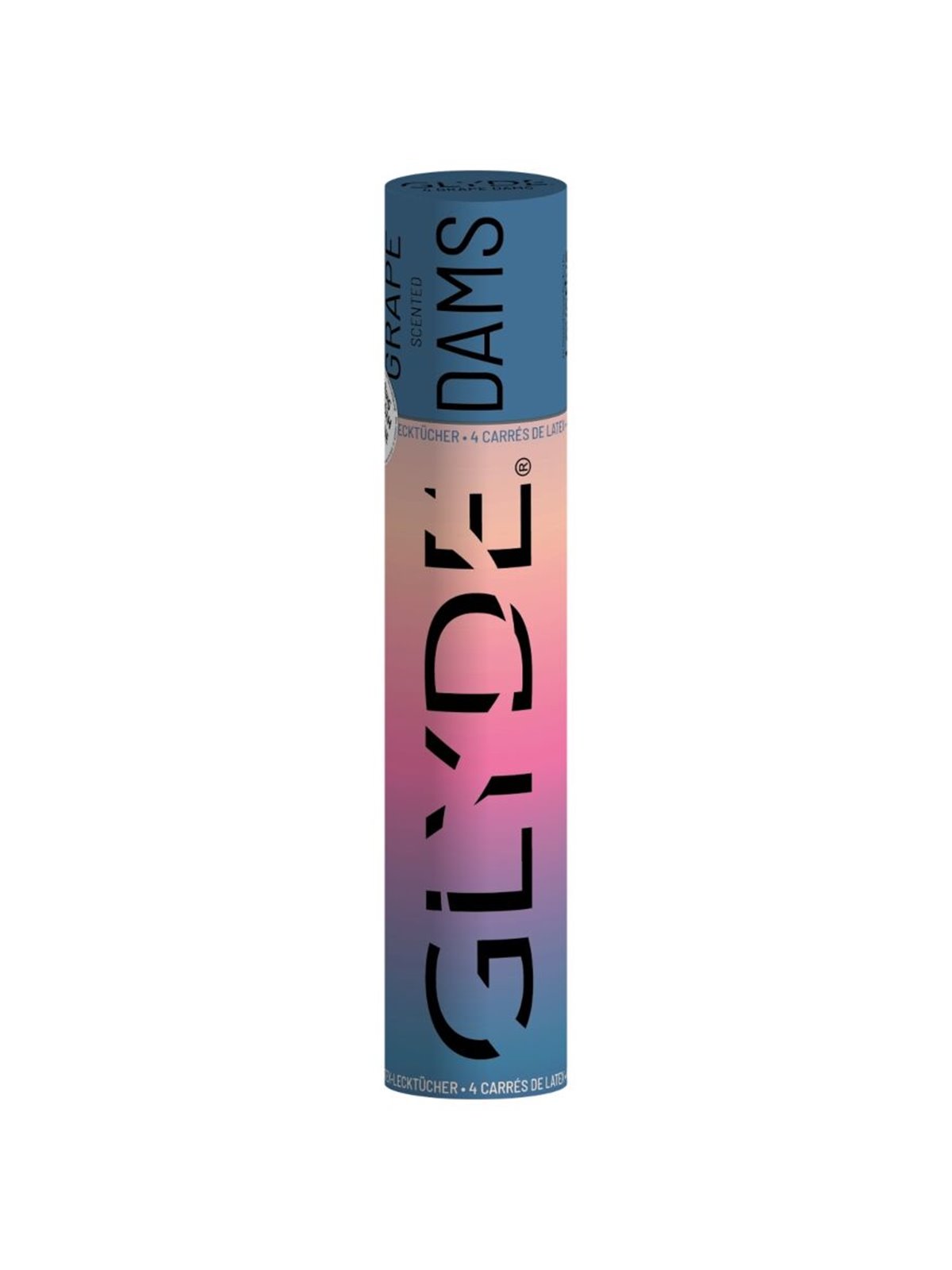 Sheer Glyde Dams - Grape Flavored Oral Sex Condoms
