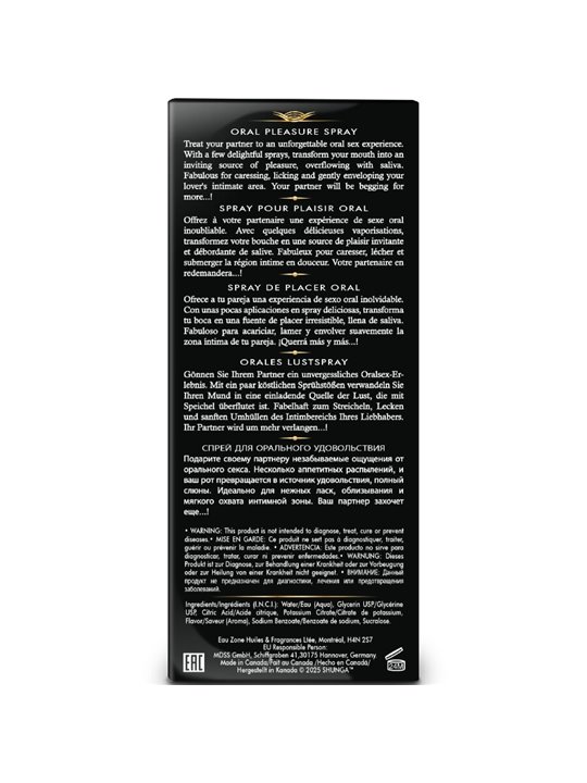 Shunga Waves of Pleasures - Strawberry Flavored Oral Sex Spray 20 ML