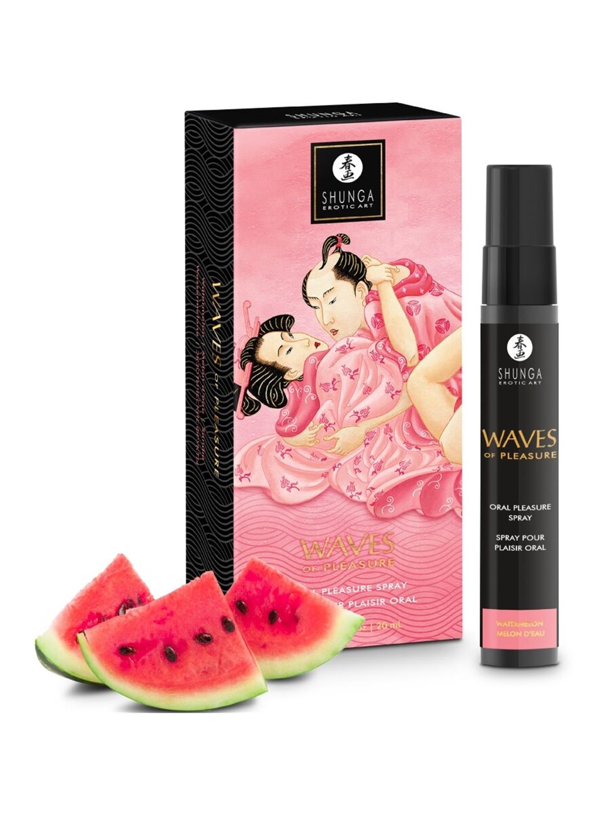 Shunga Waves of Pleasures - Watermelon Spray for Oral Sex 20 ML