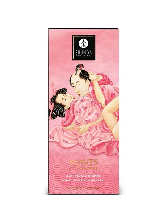 Shunga Waves of Pleasures - Spray all'Anguria per Sesso Orale 20 ML