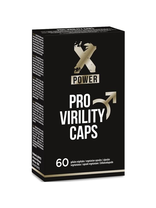 Xpower Pro Virility Caps - Erection Enhancement Supplement 60 Capsules