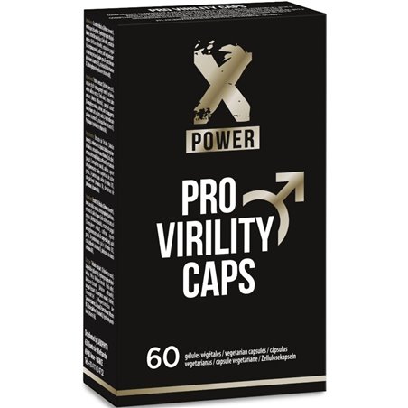 Xpower Pro Virility Caps - Erection Enhancement Supplement 60 Capsules