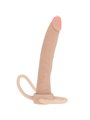 Get Real Double Trouble - Doppio Anello Fallico con Dildo Anale 16 Cm