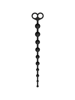 Toyjoy P- Perline Anali Flessibili in Silicone Nero 38 Cm