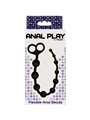 Toyjoy P- Perline Anali Flessibili in Silicone Nero 38 Cm