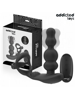 Addicted Toys - Massaggiatore Prostatico Rotante con Telecomando