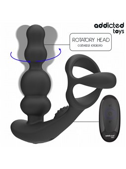 Addicted Toys - Rotating Prostate Massager with Remote Control