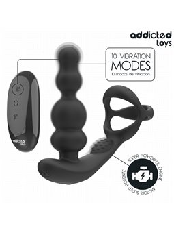 Addicted Toys - Rotating Prostate Massager with Remote Control