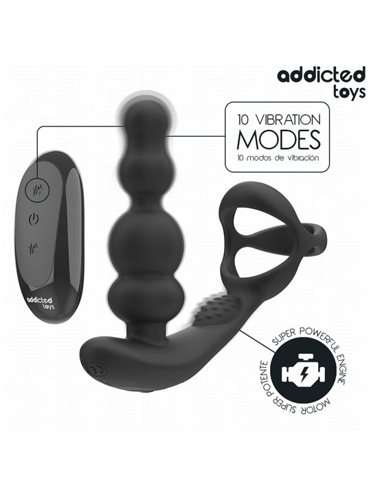 Addicted Toys - Rotating Prostate Massager with Remote Control