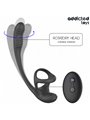 Addicted Toys - Plug Anale Vibrante con Stimolatore dei Testicoli