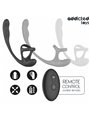 Addicted Toys - Plug Anale Vibrante con Stimolatore dei Testicoli