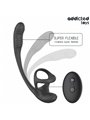 Addicted Toys - Plug Anale Vibrante con Stimolatore dei Testicoli