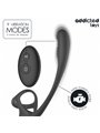 Addicted Toys - Plug Anale Vibrante con Stimolatore dei Testicoli