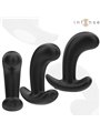 Intense Chandler - Vibratore Anale in Silicone Nero con Telecomando