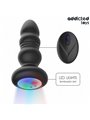 Addicted Toys - Plug Anale Rotante e Vibrante con Led e Telecomando