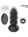 Addicted Toys - Plug Anale Rotante e Vibrante con Led e Telecomando