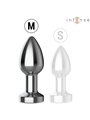 Intense - Plug Anale Vibrante con Luci Led e Telecomando Taglia M