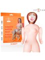 Intense Scarlett - Bambola Gonfiabile in PVC con 3 Orifizi e Seno 3D