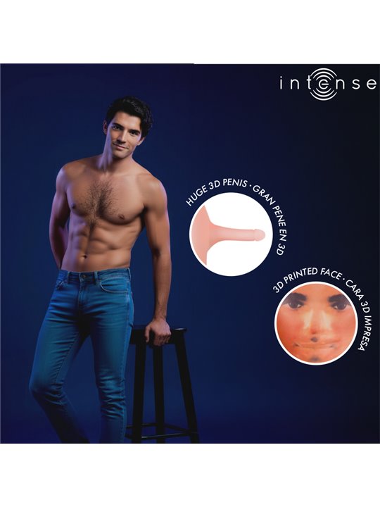 Intense Anthony - Bambola Gonfiabile Uomo in PVC con Pene 3D 145 Cm