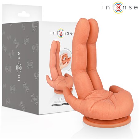 Intense Leela - Flexible Silicone Hand G-Spot Stimulator Dildo