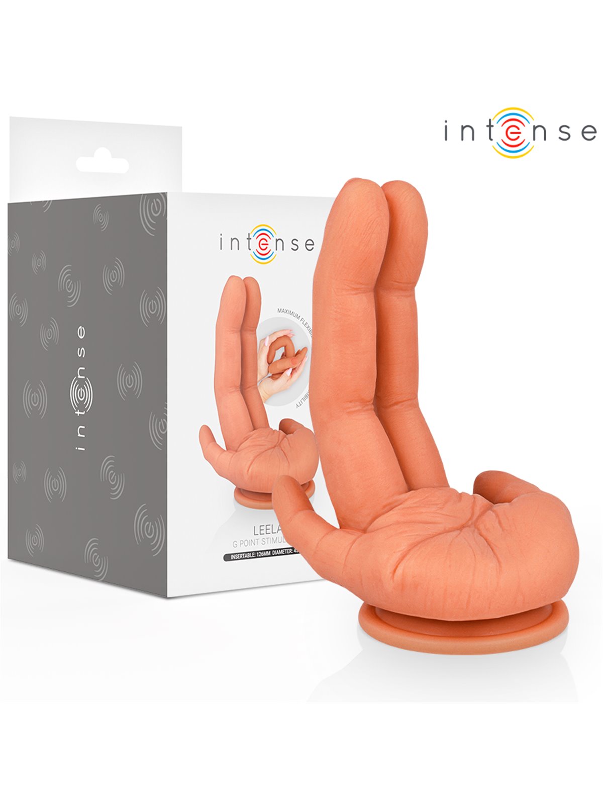 Intense Leela - Dildo Stimolatore Punto G Mano in Silicone Flessibile